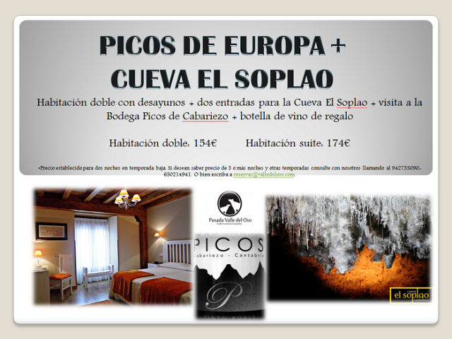 Picos de Europa + Cuevas de El Soplao